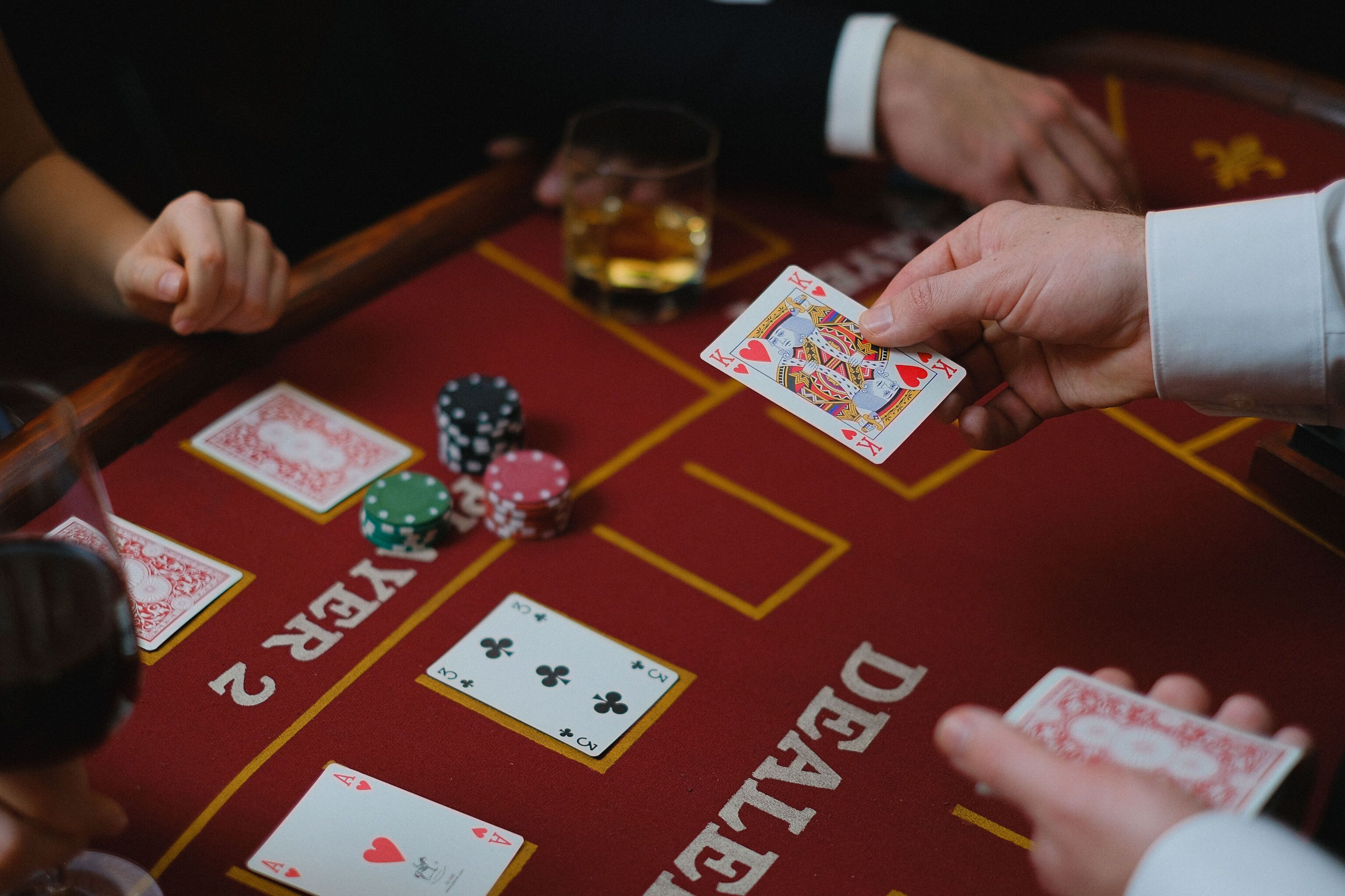 Poker tournament setup